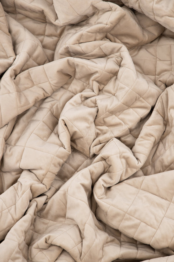 Överkast JILLY Polyester 260x260cm-Beige