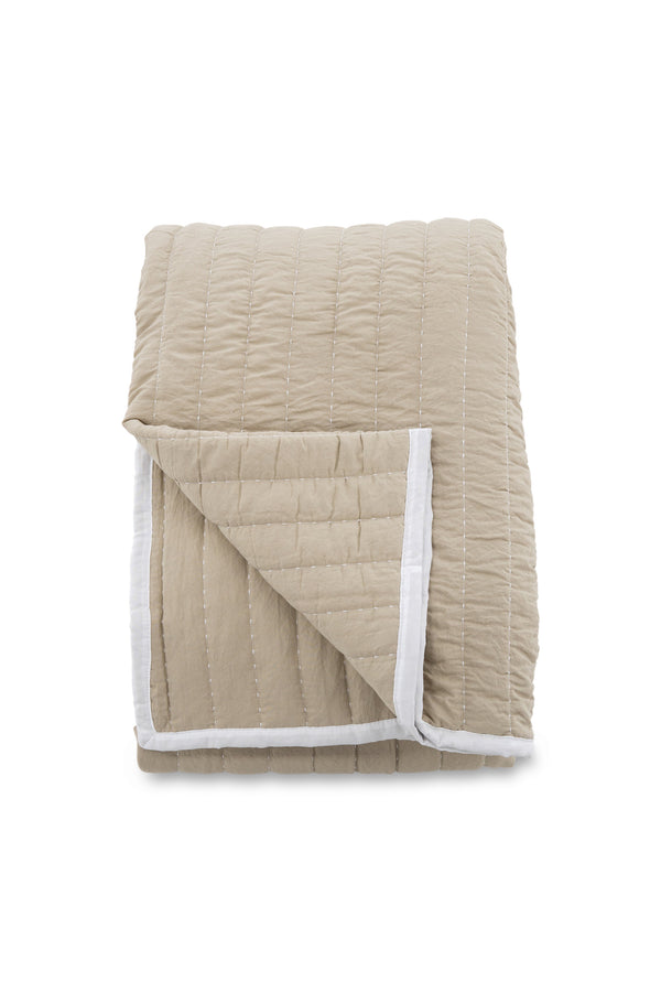 Överkast JUNI Polyester 180x260cm-Beige