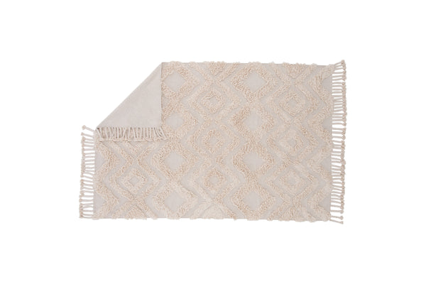 Rektangulär matta HILMA Bomull 230x160cm-Beige