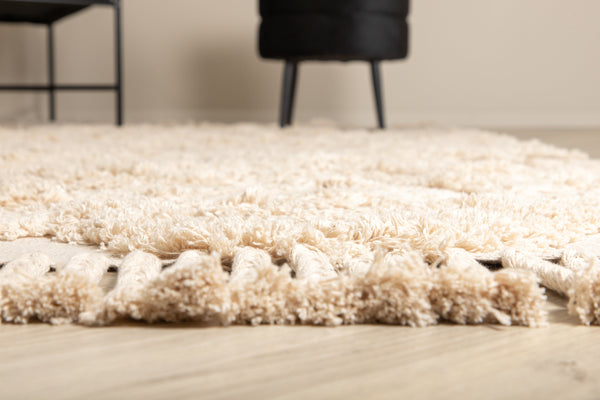 Rektangulär matta HILMA Bomull 230x160cm-Beige