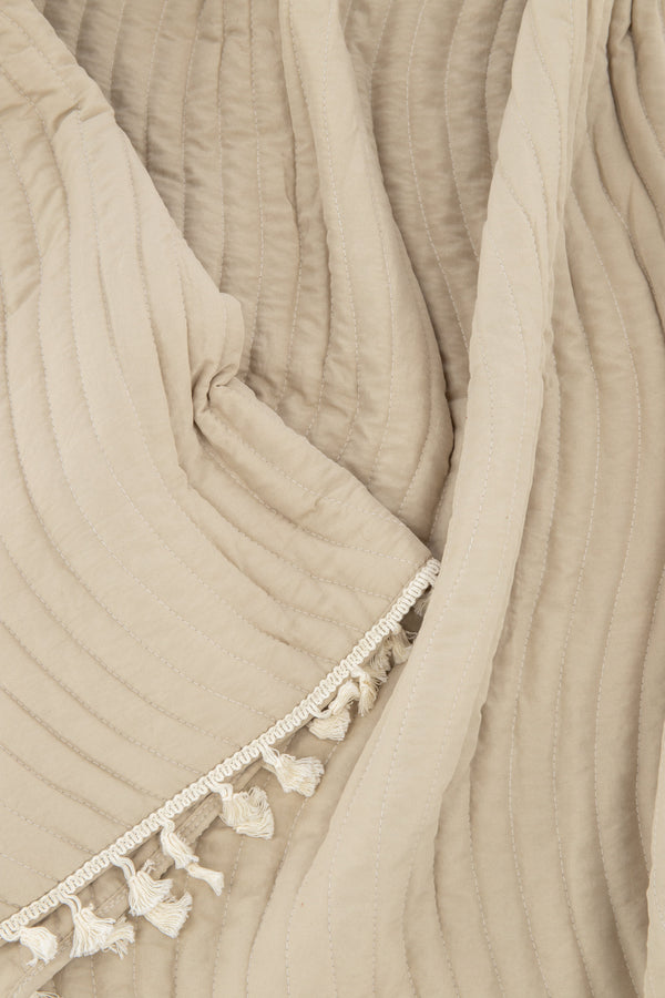 Överkast LIAS Polyester 180x260cm-Beige