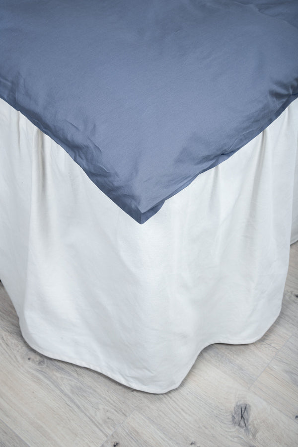 Påslakanset JOAR Bomnull 200x150cm-Blå