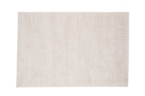Rectangular Carpet VINCE Polypropylene 290*200 White