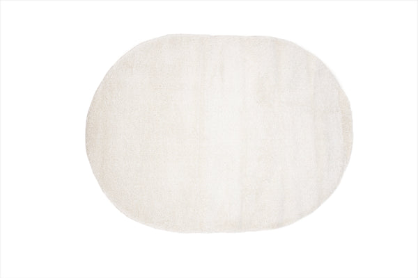 Oval matta WALTER Polypropen 230x160cm-Vit