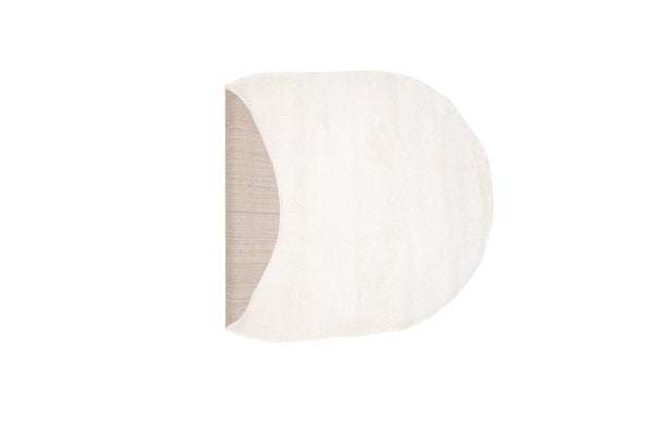 Oval matta WALTER Polypropen 230x160cm-Vit
