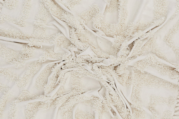 Round rug HILMA Cotton ⌀200-White