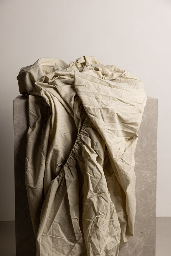 Lakan SIGRID Bomull 200x180cm-Beige