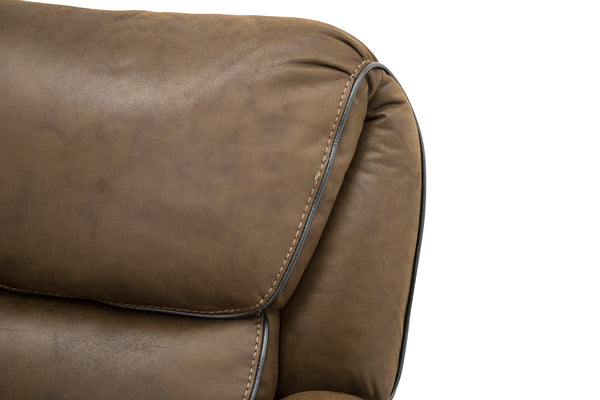 SARANDA 3-Sits Reclinersoffor Brun