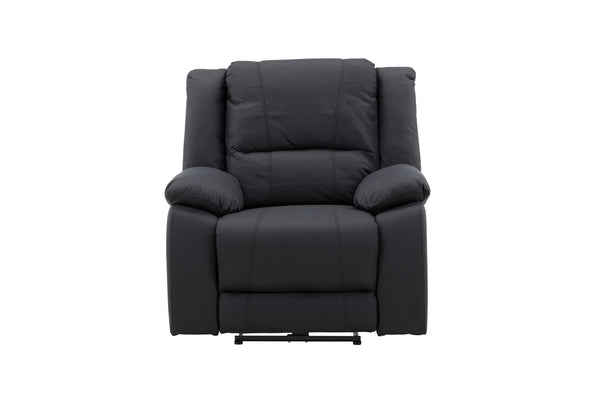 Reclinerfåtölj SINGAPORE  Polyester Svart
