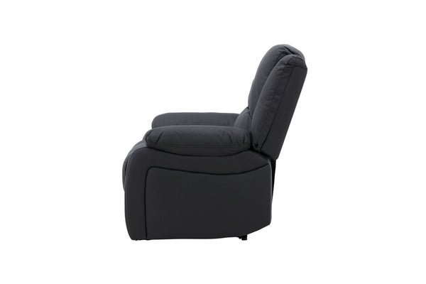 Reclinerfåtölj SINGAPORE  Polyester Svart