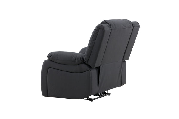 Reclinerfåtölj SINGAPORE  Polyester Svart
