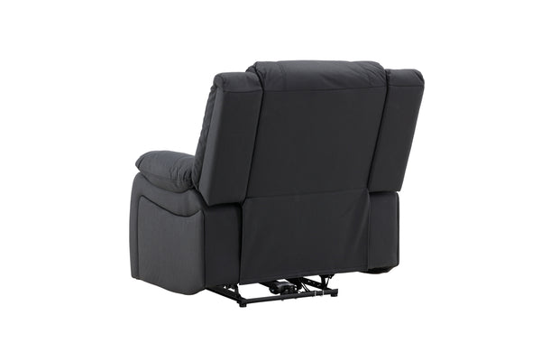 Reclinerfåtölj SINGAPORE  Polyester Svart
