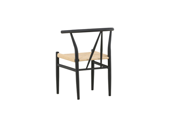 Matstolar ALFONS Rattan Svart