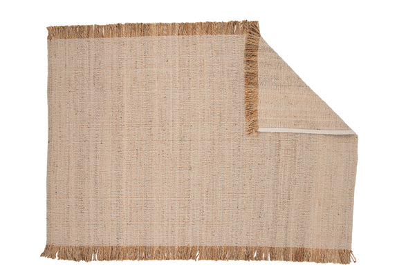 Rektangulär matta EMILIO Jute 230x180cm-Off-white