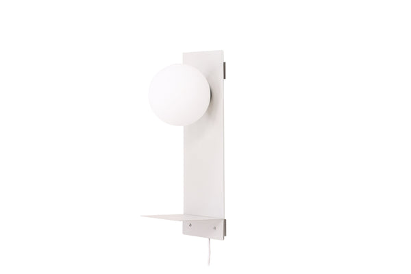 Vägglampa TROYES Järn E27-Ljusgrå