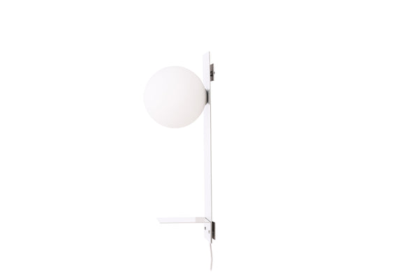 Vägglampa TROYES Järn E27-Ljusgrå