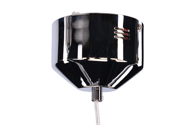 Taklampa LEMANS Glas LED-Rökfärgat glas