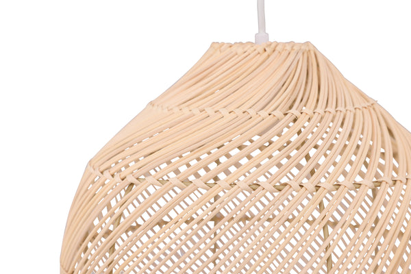 Taklampa BRIVELA Rattan E27-Natur