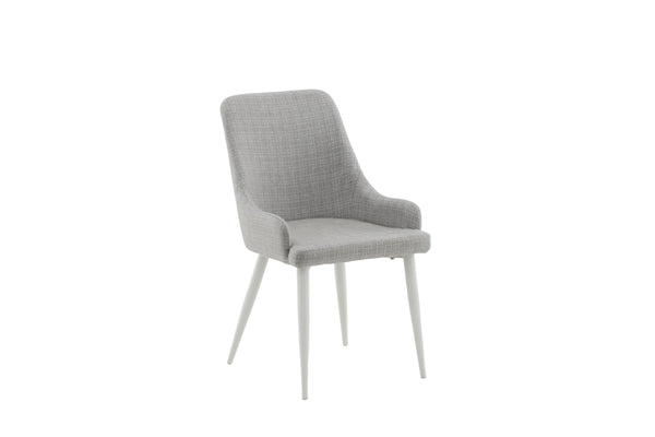 Matstolar PLAZA Polyester 86x49x58cm Grå-2st