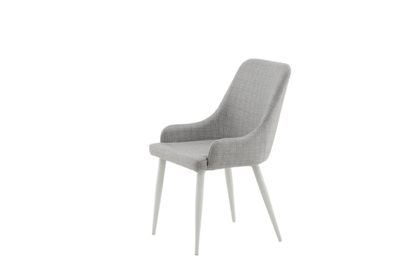 Matstolar PLAZA Polyester 86x49x58cm Grå-2st