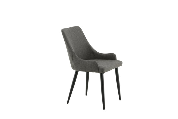 Matstolar PLAZA Polyester 86x50x61cm Grå-2st
