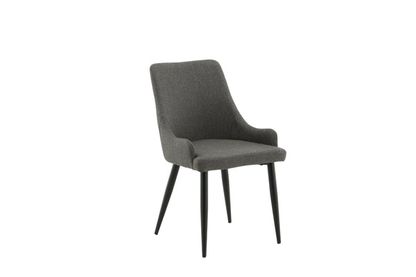 Matstolar PLAZA Polyester 86x50x61cm Grå-2st