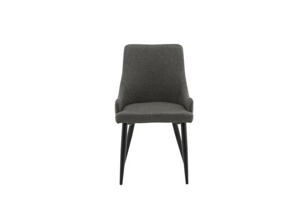 Matstolar PLAZA Polyester 86x50x61cm Grå-2st