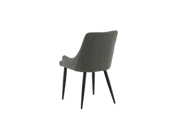 Matstolar PLAZA Polyester 86x50x61cm Grå-2st