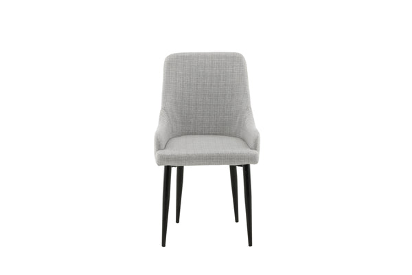 Matstolar PLAZA Polyester 86x49x58cm Grå-2st