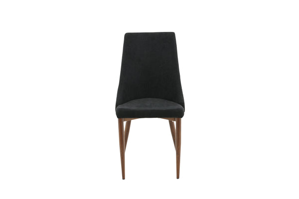 Matstolar LEONE Polyester 91.5x47x50cm Svart-2st