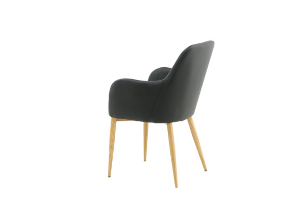 Matstolar COMFORT PU 93x57x62cm Svart-2st