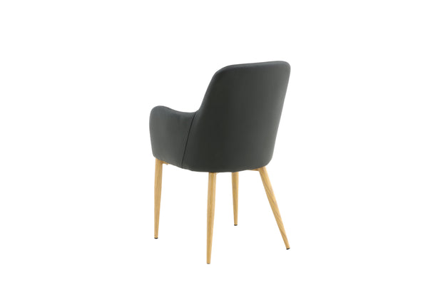 Matstolar COMFORT PU 93x57x62cm Svart-2st