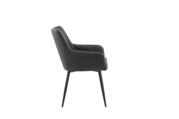 Matstolar COMFORT PU 93x57x62cm Svart-2st