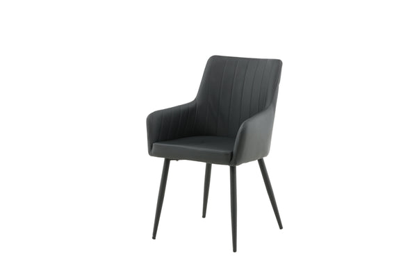 Matstolar COMFORT PU 93x57x62cm Svart-2st
