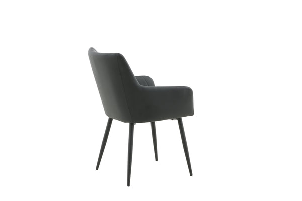 Matstolar COMFORT PU 93x57x62cm Svart-2st