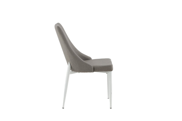 Matstolar LEONE Polyester 91x46.5x63cm Grå-2st