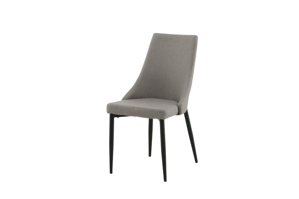 Matstolar LEONE Polyester 91x46.5x63cm Grå-2st