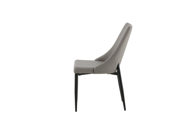 Matstolar LEONE Polyester 91x46.5x63cm Grå-2st