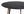 Matbord PLAZA MDF ⌀100 -Svart