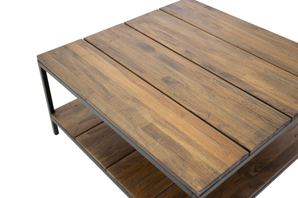 Soffbord PADANG 80x80cm-Teak