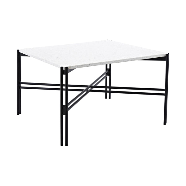 Soffbord RAZZIA 75x75cm-Terrazzo Vit