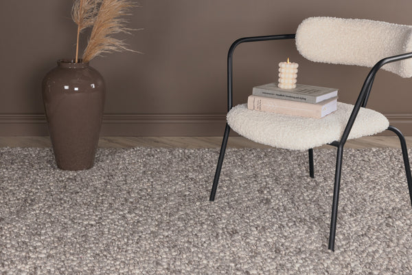 Rectangular Rug JAJRU Wool 350x250 Light grey