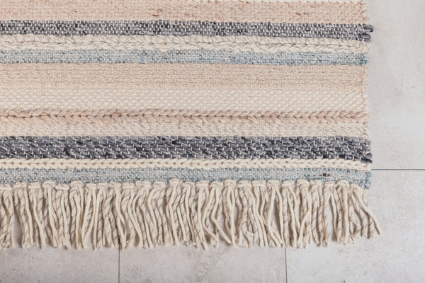 Rektangulär matta GUDHA Ull 300x200cm-Beige