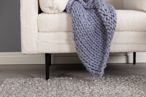 Fåtölj BOOM Teddy 86x84x110cm-Vit