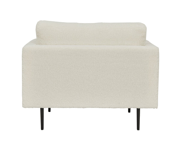 Fåtölj BOOM Teddy 86x84x110cm-Vit