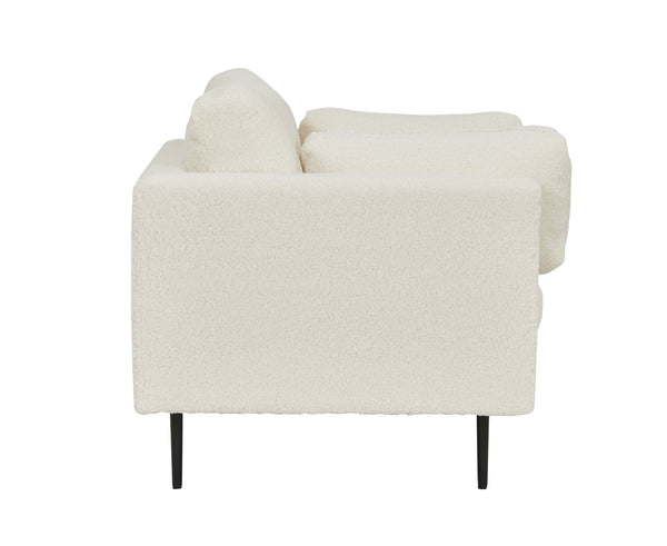Fåtölj BOOM Teddy 86x84x110cm-Vit