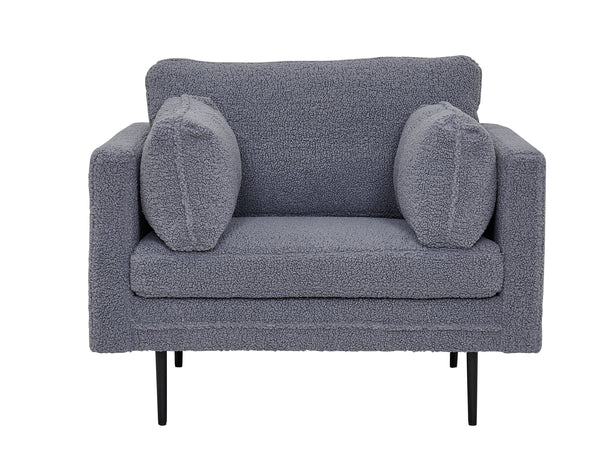 Armchair BOOM Teddy 86x84x110cm-Dark grey
