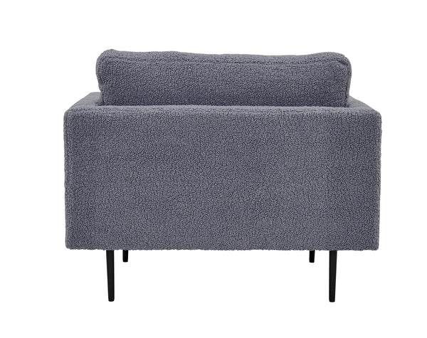 Armchair BOOM Teddy 86x84x110cm-Dark grey