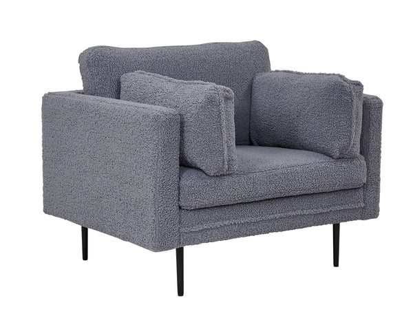 Armchair BOOM Teddy 86x84x110cm-Dark grey