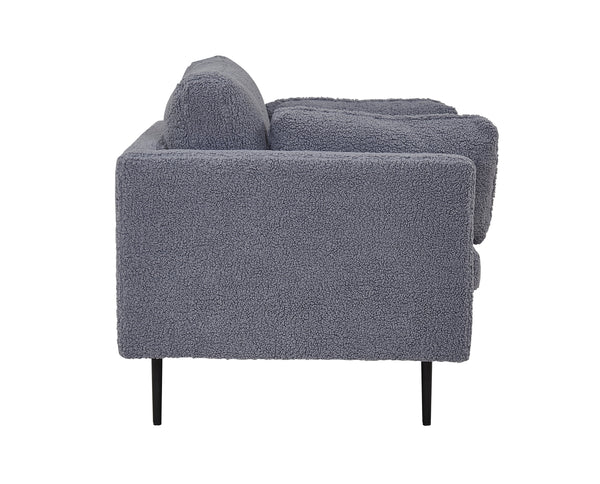 Armchair BOOM Teddy 86x84x110cm-Dark grey